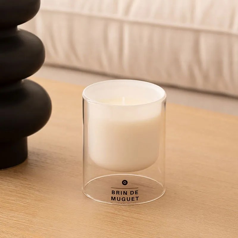 Κερί Αρωματικό 220gr (Φ9x11.1) A-S Ilan Muguet 204747D