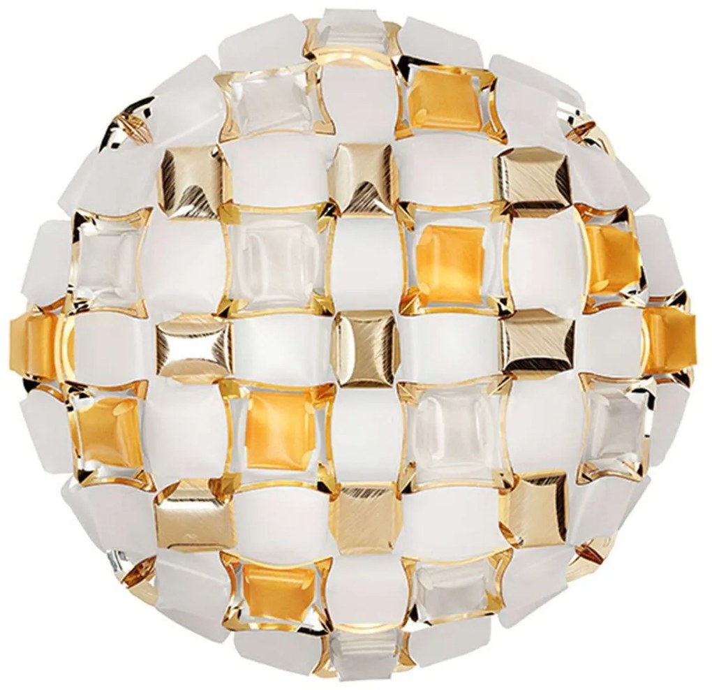 Φωτιστικό Οροφής - Πλαφονιέρα Mida Large - Amber Slamp Metal