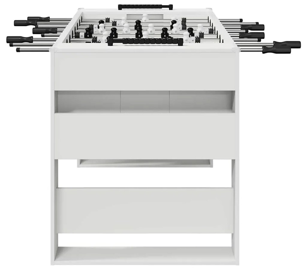 vidaXL Τραπέζι Ποδιού 2 pcs Λευκό 146,5 x 74 x 85 εκ.