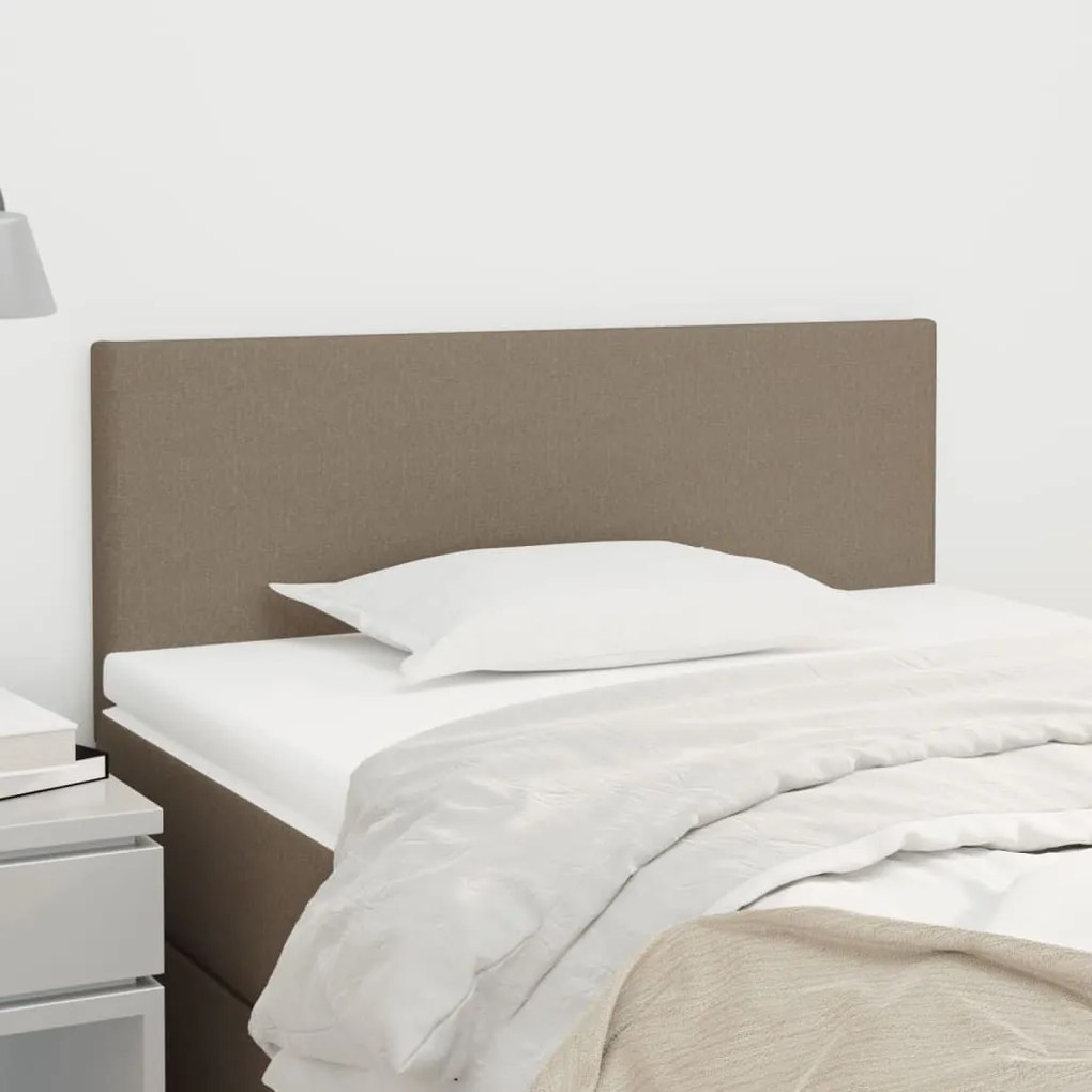 Κεφαλάρι Κρεβατιού Taupe 80 x 5 x 78/88 εκ. Υφασμάτινο - Μπεζ-Γκρι