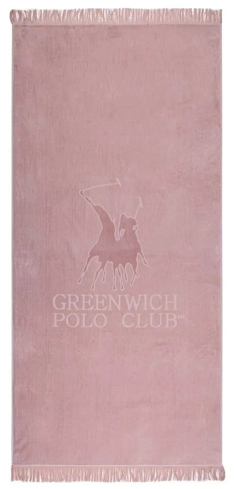 Πετσέτα Θαλάσσης 3622 Pomegranate Greenwich Polo Club Θαλάσσης 90x190cm 100% Cotton