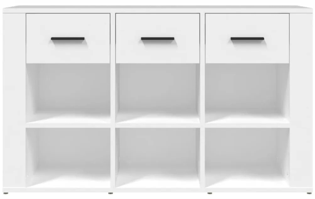 vidaXL Μπουφές Λευκό 100 x 30 x 59,5 εκ. από Επεξεργασμένο Ξύλο