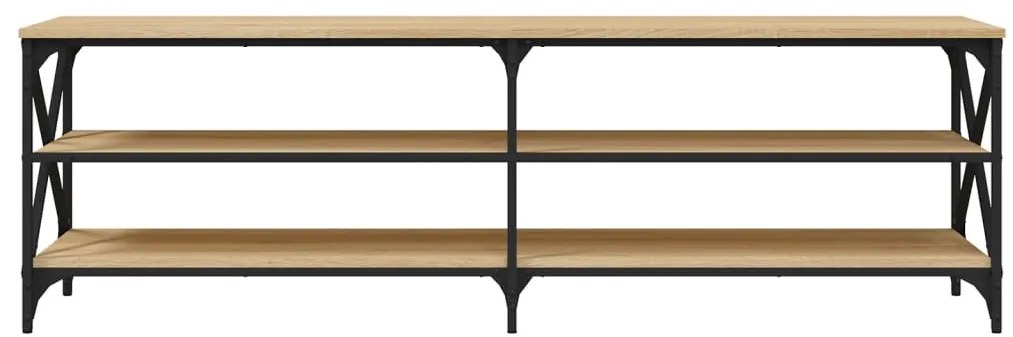 vidaXL Έπιπλο Τηλεόρασης Sonoma Δρυς 160x40x50 εκ. Επεξ. Ξύλο