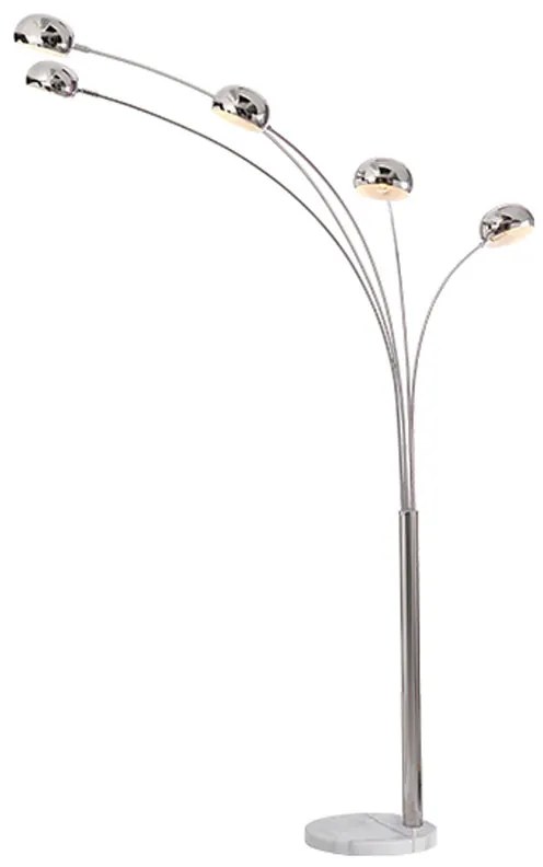 Φωτιστικό Δαπέδου Aca Markella ML312461FC Chrome/Marble