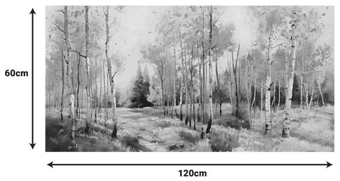 Πίνακας σε καμβά Fortree Ι Inart 120x3x60εκ