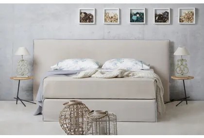 Linea Strom Ντυμένο Κρεβάτι Υπέρδιπλο Linea Strom Nativa 180x200 cm BEST-10104779