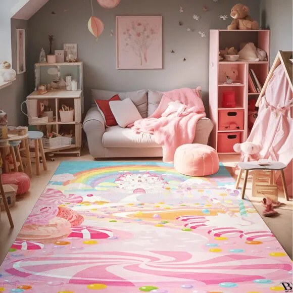 Beauty Home Χαλί παιδικό Fun Art 9572 120Χ180