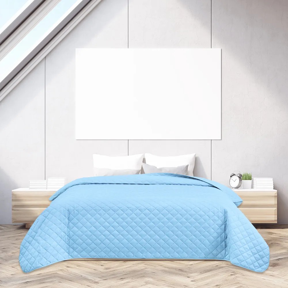 ΚΟΥΒΕΡΛΙ ΜΠΛΕ MICROFIBER 160X230 San Lorentzo 010039BLUE