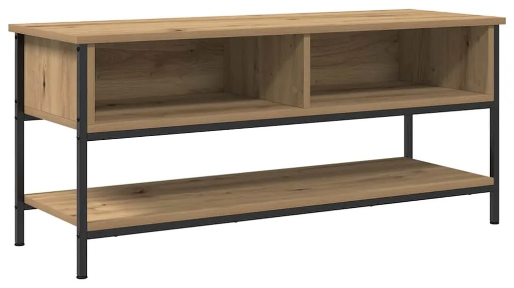 vidaXL Ντουλάπι TV artisan δρυς 100 x 35 x 45 εκ. Επεξεργασμένο ξύλο