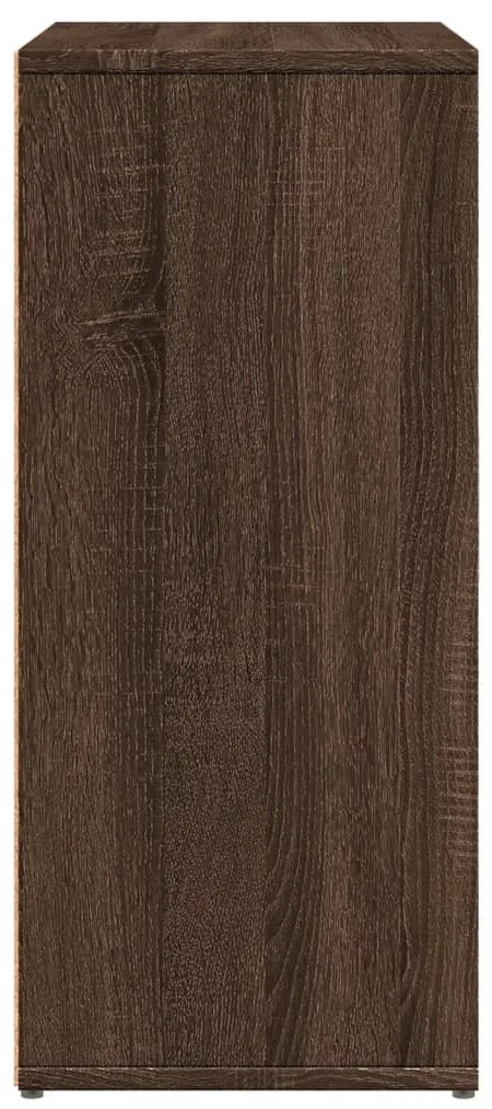 vidaXL Βοηθητικά Ντουλάπια 2 τεμ. Καφέ Δρυς 60x31x70εκ. Επεξεργ. Ξύλο