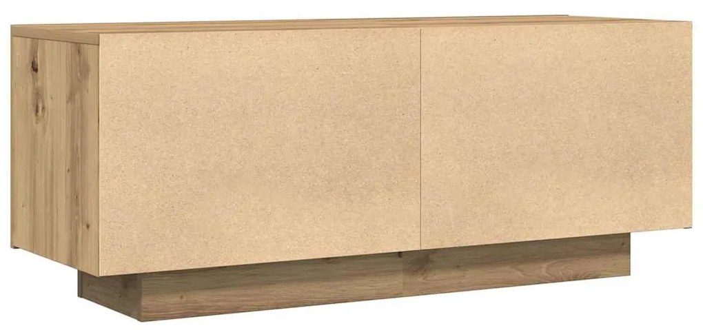 vidaXL Έπιπλο Τηλεόρασης Artisian Δρυς 100x35x40 εκ Επεξεργασμένο Ξύλο