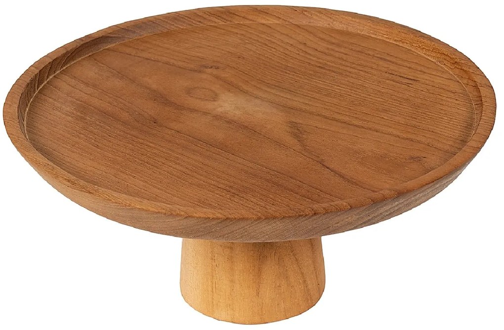 Platter S Line Ø25cm χειροποίητη με με πόδι S1365-00N3