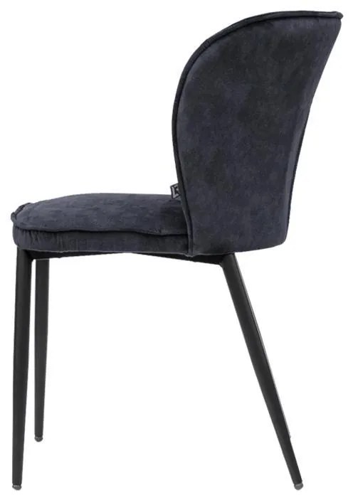 Καρέκλα Τραπεζαρίας Silvana Μεταλλική Fylliana Γκρί 56x43x84εκ. 2αδα 56x43x84 εκ.
