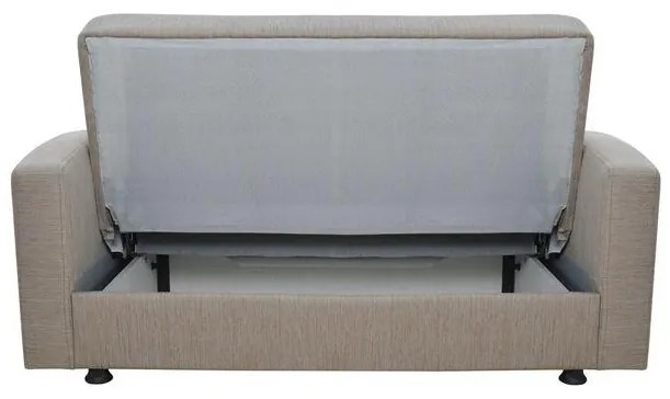 Καναπές - Κρεβάτι Dimos 2θέσιος Ύφασμα Μπέζ 157x77x83Υ εκ. 157x77x83 εκ.
