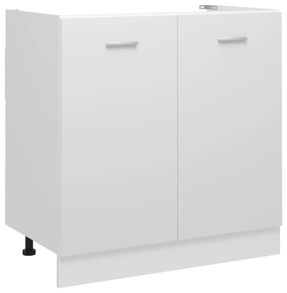 Ντουλάπι Νιπτήρα "Lyon" Λευκό 80x46x81,5 εκ. από Τεχνητό Ξύλο