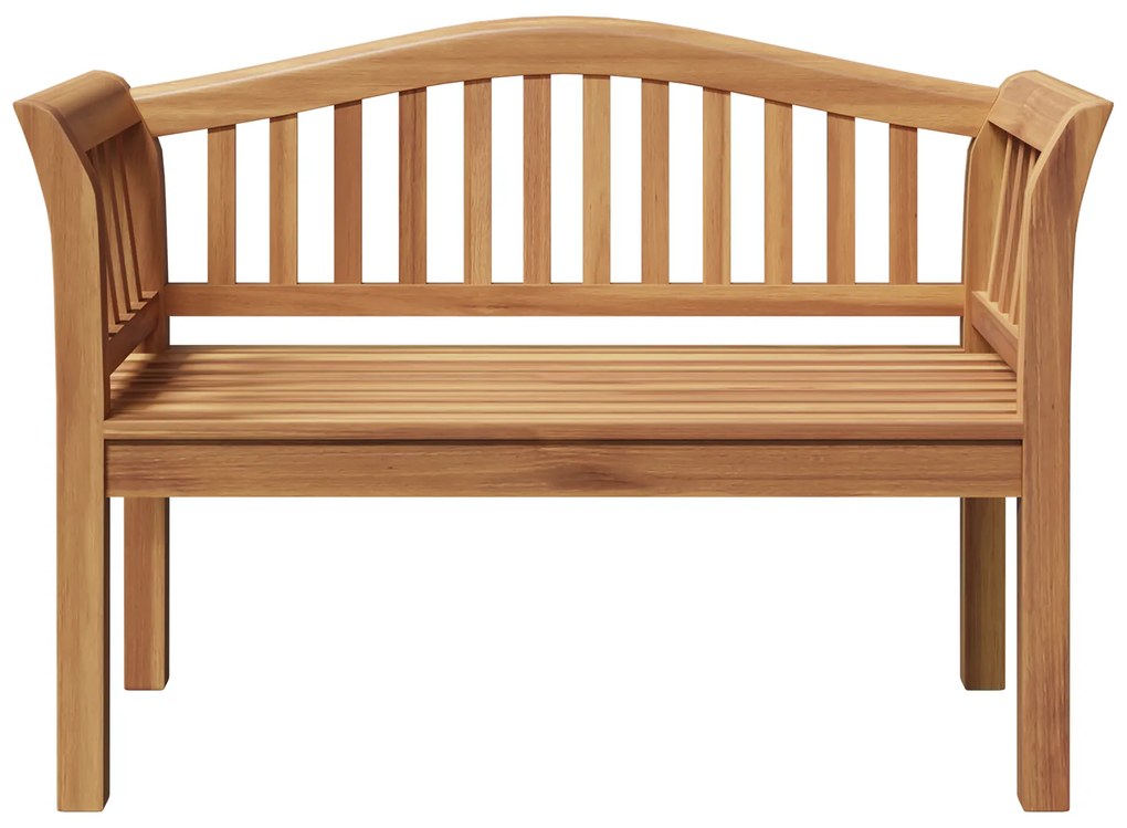 vidaXL Πάγκος Κήπου  120x53.5x85 εκ. από Μασίφ Ξύλο Teak
