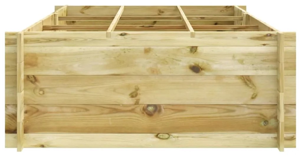 vidaXL Ζαρντινιέρα Υπερυψωμένη 150 x 100 x 40 εκ. από Εμποτισμένο Ξύλο