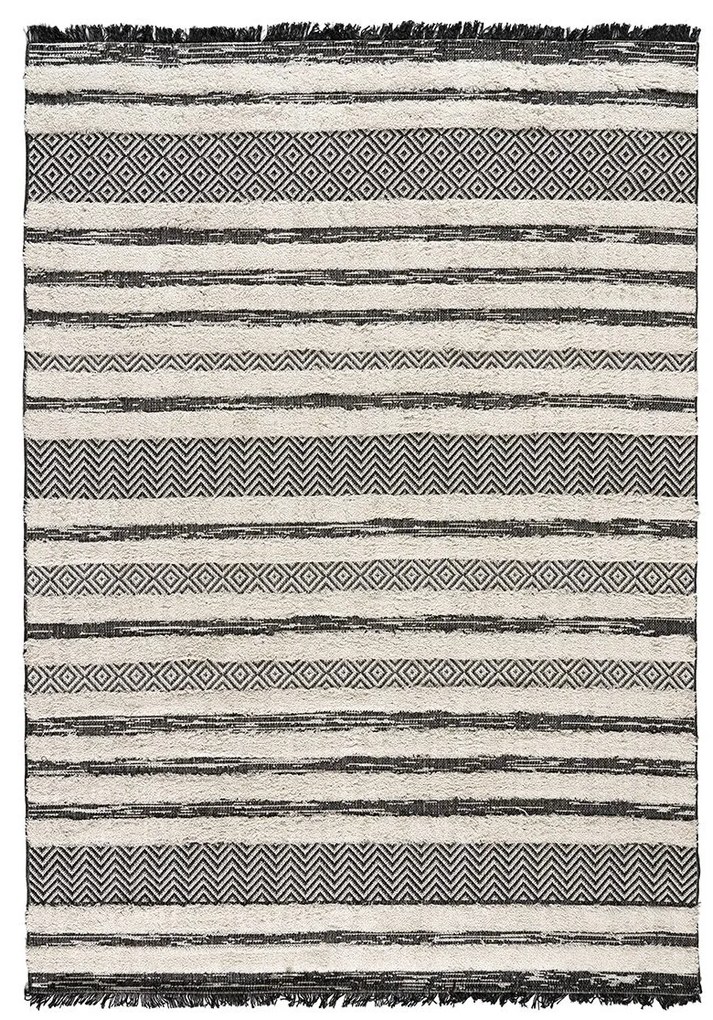 Πατάκι βαμβακερό Morocotton 9241 75x150 Γκρι       Beauty Home