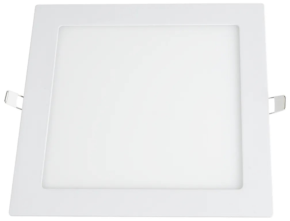 GloboStar 60198 Χωνευτό LED Panel 20W 2120lm 120° AC 220-240V IP20 Μ22.5 x Π22.5 x Υ1.9cm Φυσικό Λευκό 4500K - 3 Χρόνια Εγγύηση