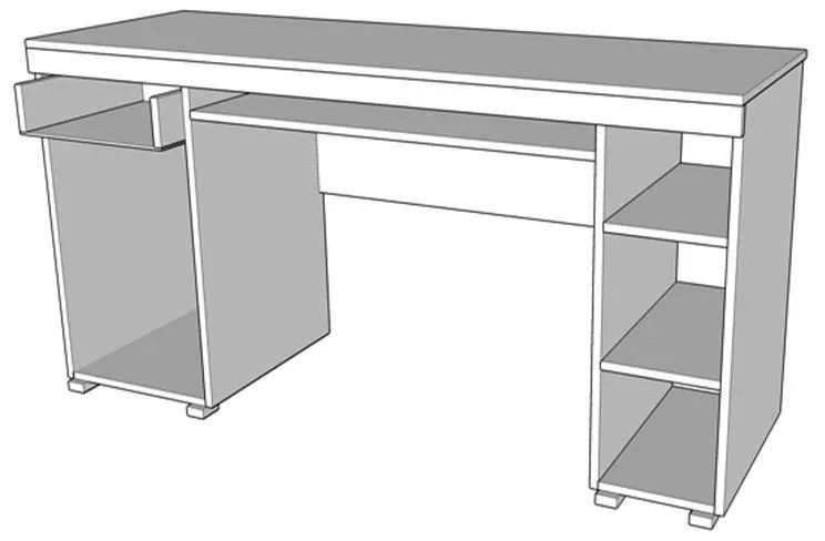 Γραφείο ALFA Sonoma 145x65,5x75,5 εκ. 145x65.5x75.5 εκ.