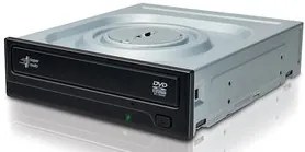 HLGS Super Multi DVD recorder GH24NSD5, M-Disc, 24x, SATA, μαύρο