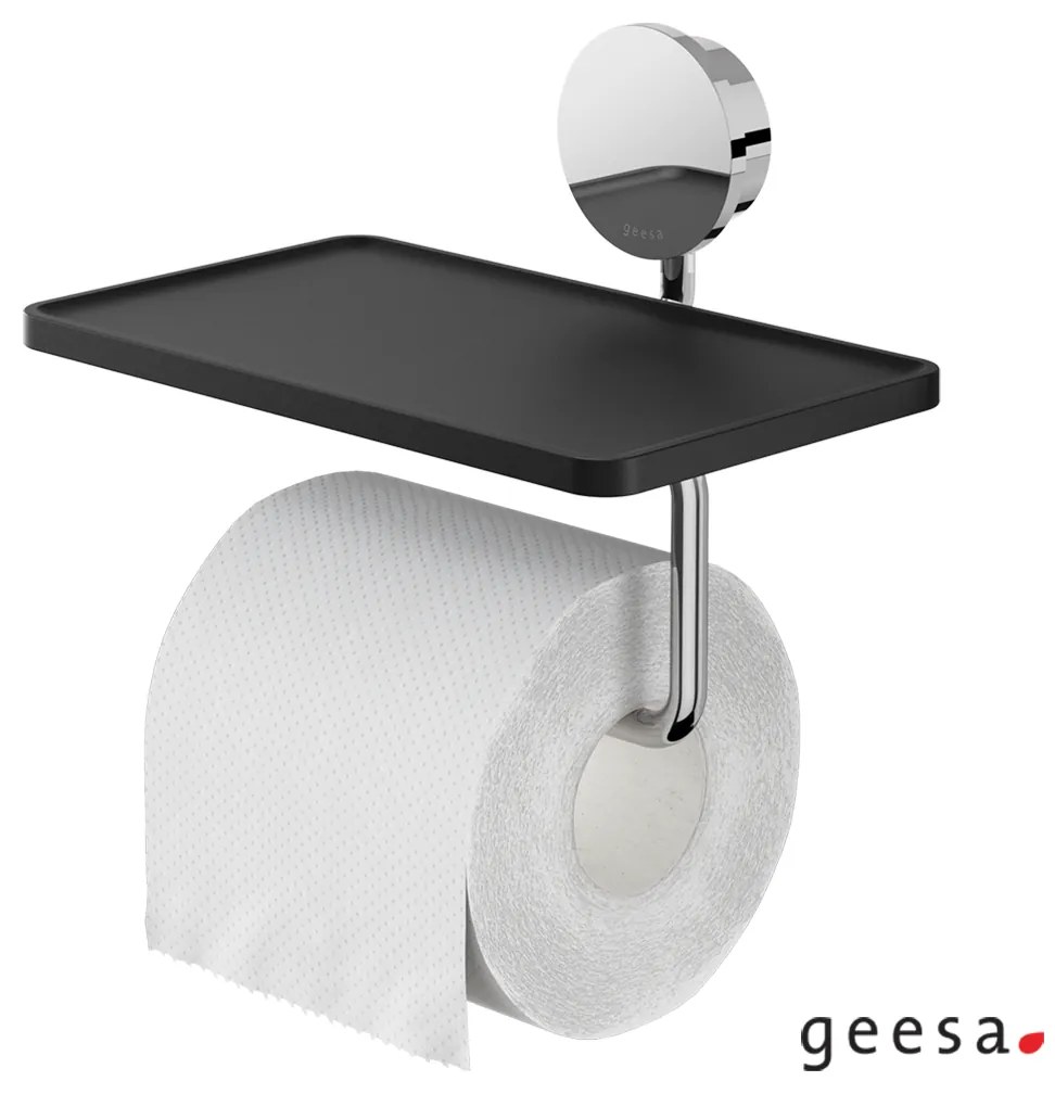 GEESA Opal Χαρτοθήκη Επιτοίχια Chrome
