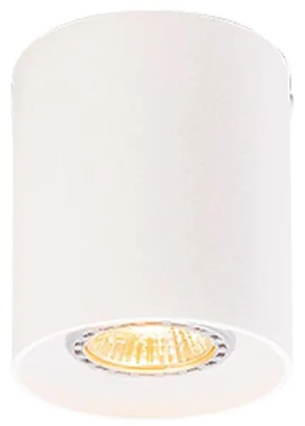 Φωτιστικό Οροφής - Σποτ Round Dice 4144200 White Viokef Metal
