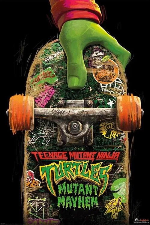 Αφίσα Teenage Mutant Ninja Turtles: Mutant Mayhem - Skate Board