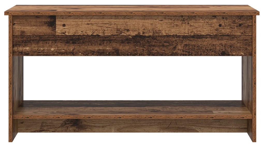 vidaXL Τραπεζάκι σαλονιού Παλαιό ξύλο 102 x 50 x 52.5 cm
