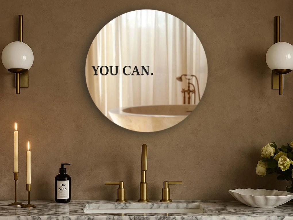Αυτοκόλλητο για καθρέφτη S33 – YOU CAN.