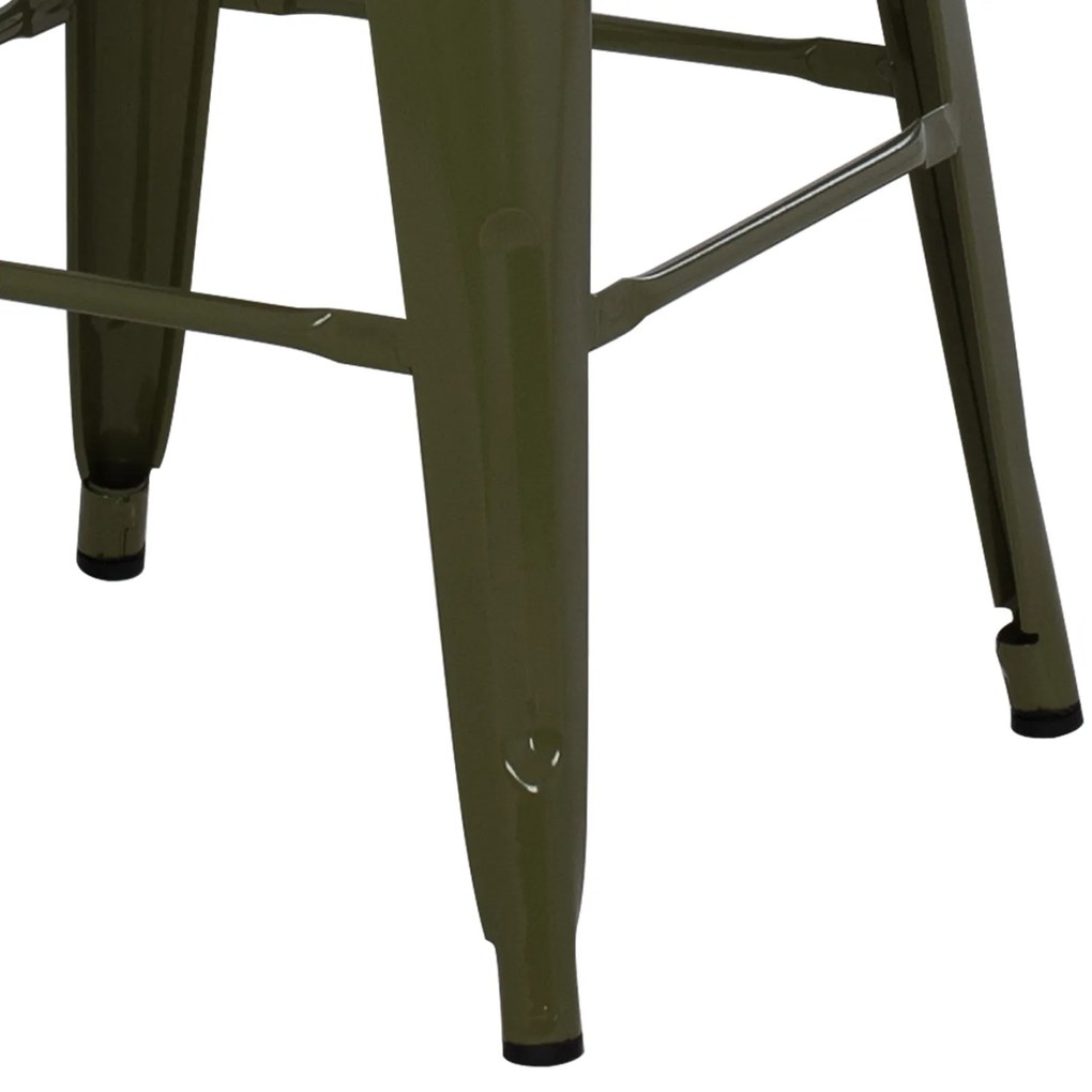 ΣΚΑΜΠΟ ΜΕΣΑΙΟΥ ΥΨΟΥΣ ΜΕΤΑΛΛΙΚΟ MELITA-PRO HM8573.43 DARK OLIVE GREEN 43x43x67Υεκ. (1 Τεμμάχια)