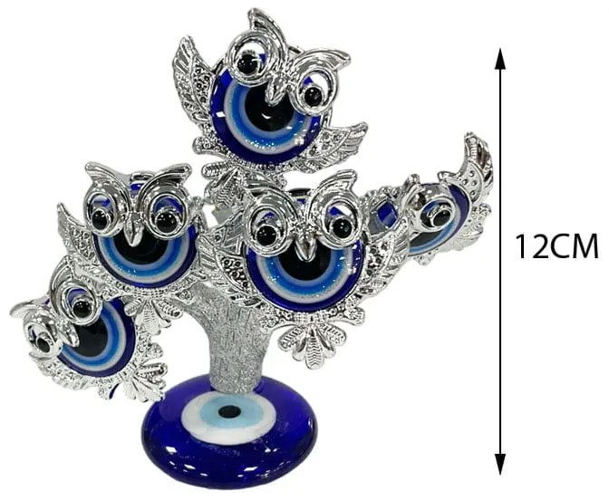 Διακοσμητικό με μπλε μάτια - Decoration with blue eyes