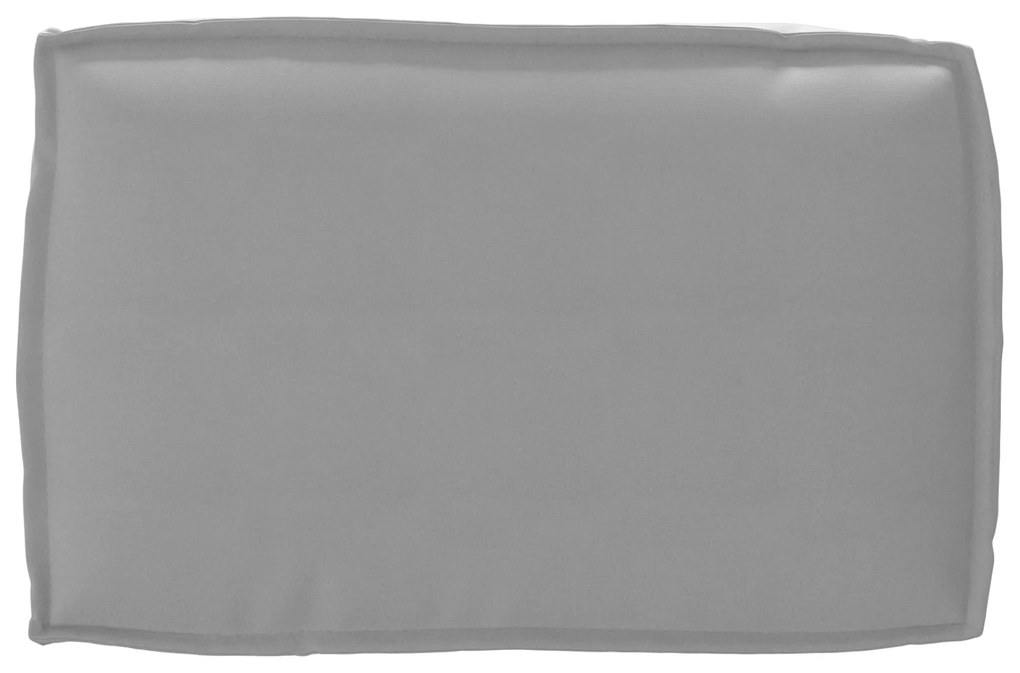 vidaXL Μαξιλάρι Παλέτας για Πλάτη Γκρι 60x40x12 εκ Ύφασμα Oxford