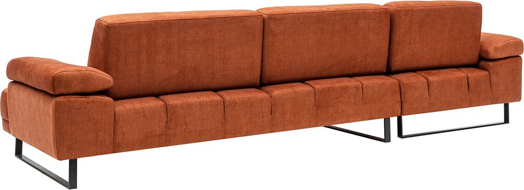 Corner Sofa Mustang Large Left - Orange Orange