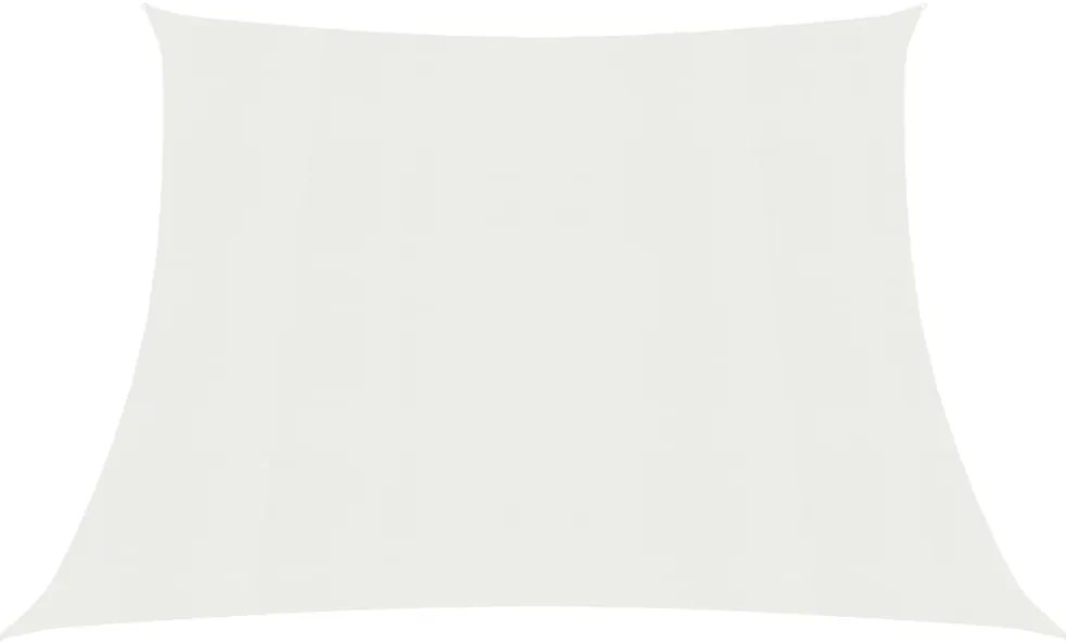 vidaXL Πανί Σκίασης Λευκό 3/4 x 2 μ. από HDPE 160 γρ./μ²