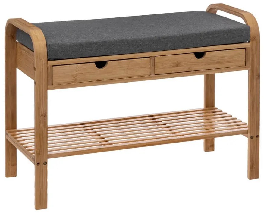 Παγκάκι Εισόδου 5five με 1 Ράφι και διαστάσεις 74x34x55 cm