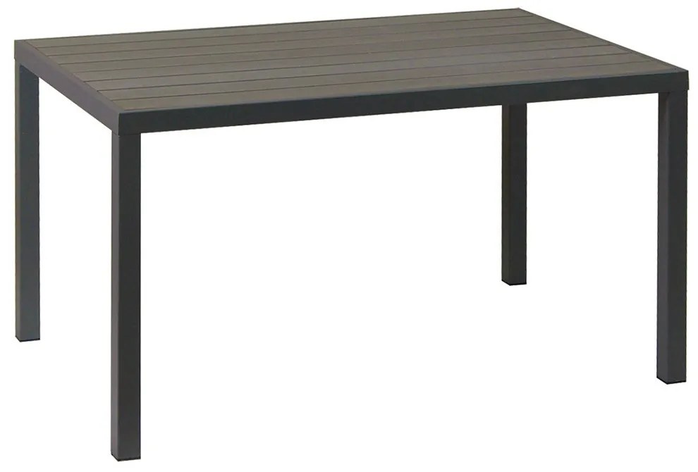 Τραπέζι Παραλ/μο Με Polywood 223928 134x74x72cm Grey