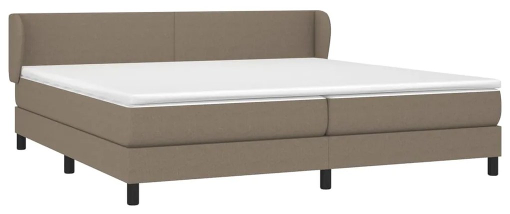 ΚΡΕΒΑΤΙ BOXSPRING ΜΕ ΣΤΡΩΜΑ TAUPE 200X200 ΕΚ. ΥΦΑΣΜΑΤΙΝΟ 3126113