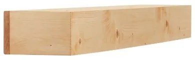VEVOR Fireplace Mantel Wood Shelf Floating Rustic Fireplace Mantel 72&quot; Natural