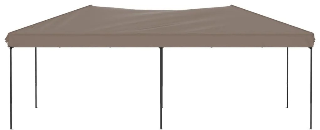 vidaXL Πτυσσόμενη Τέντα Εκδηλώσεων Taupe 3x6 μ.