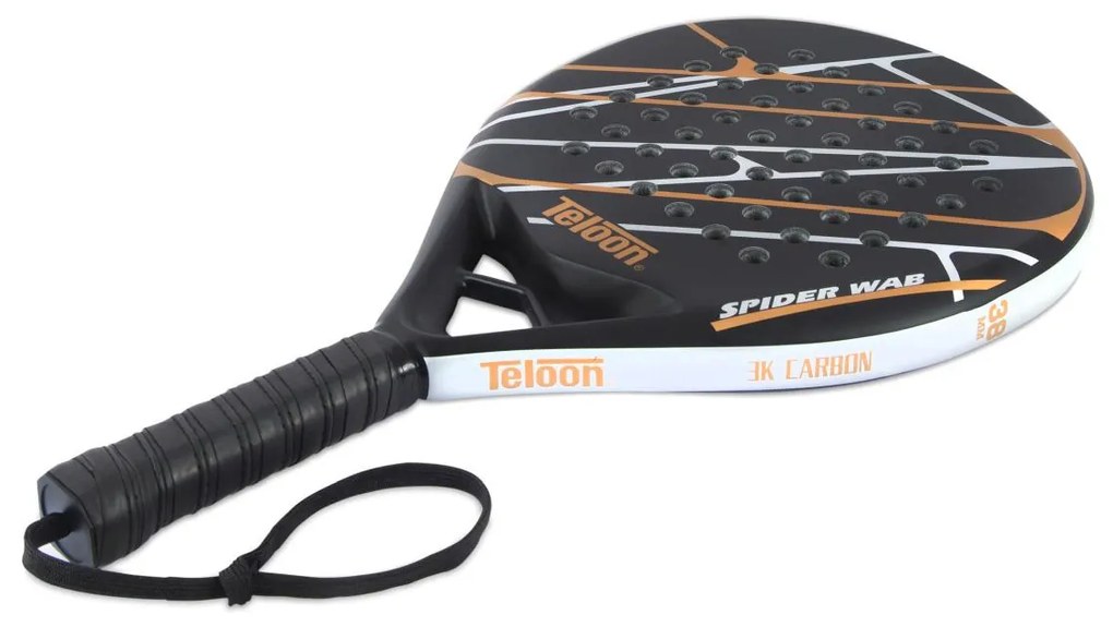 Ρακέτα PADEL TELOON 100% CARBON 3K
