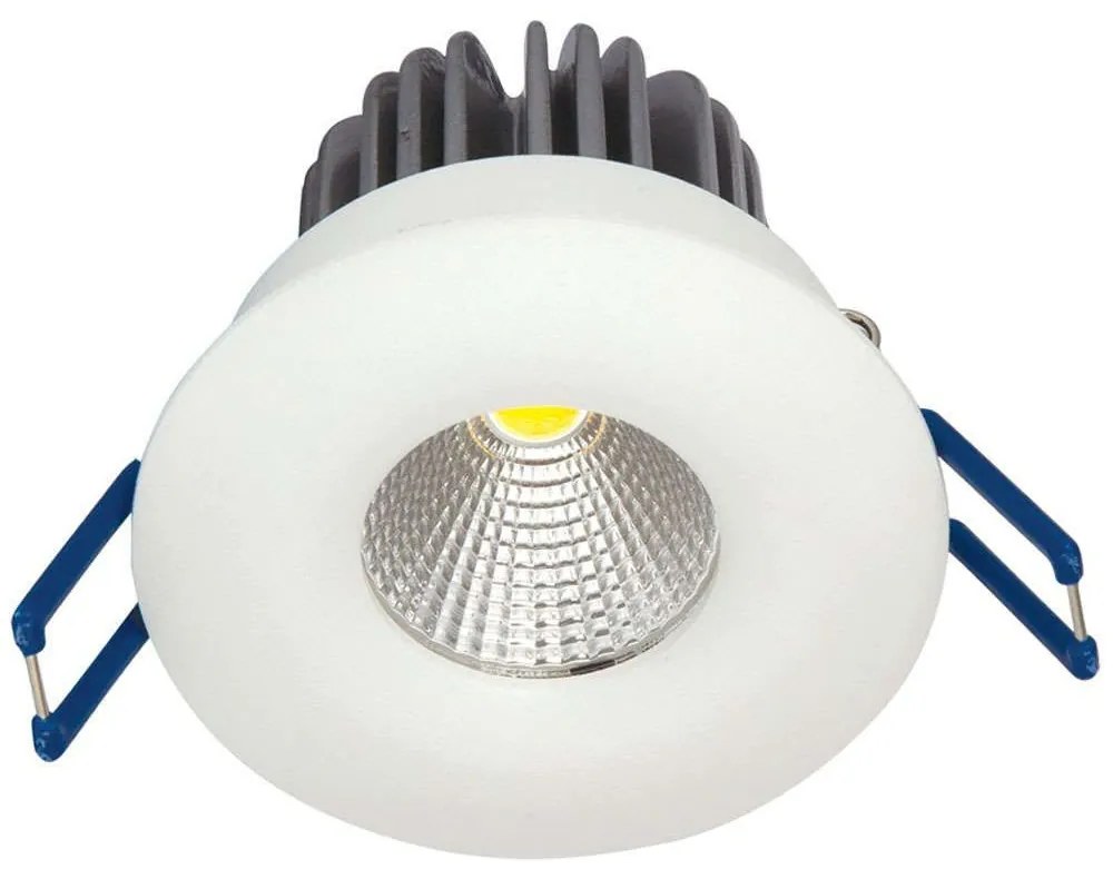 Σποτ Χωνευτό VK/04124/W/W Φ8,2cm Led 710Lm 10W 3000K White VKLed Round