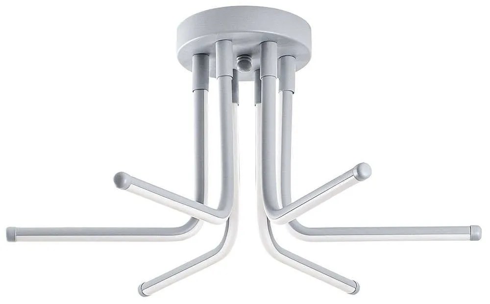 Φωτιστικό Οροφής - Πλαφονιέρα Leddaisy 119FRS1558 55x55x25cm Led 28W 3000K Grey Opviq