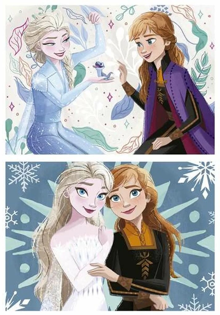 Σετ 2 Παζλ Frozen 20 Τεμάχια