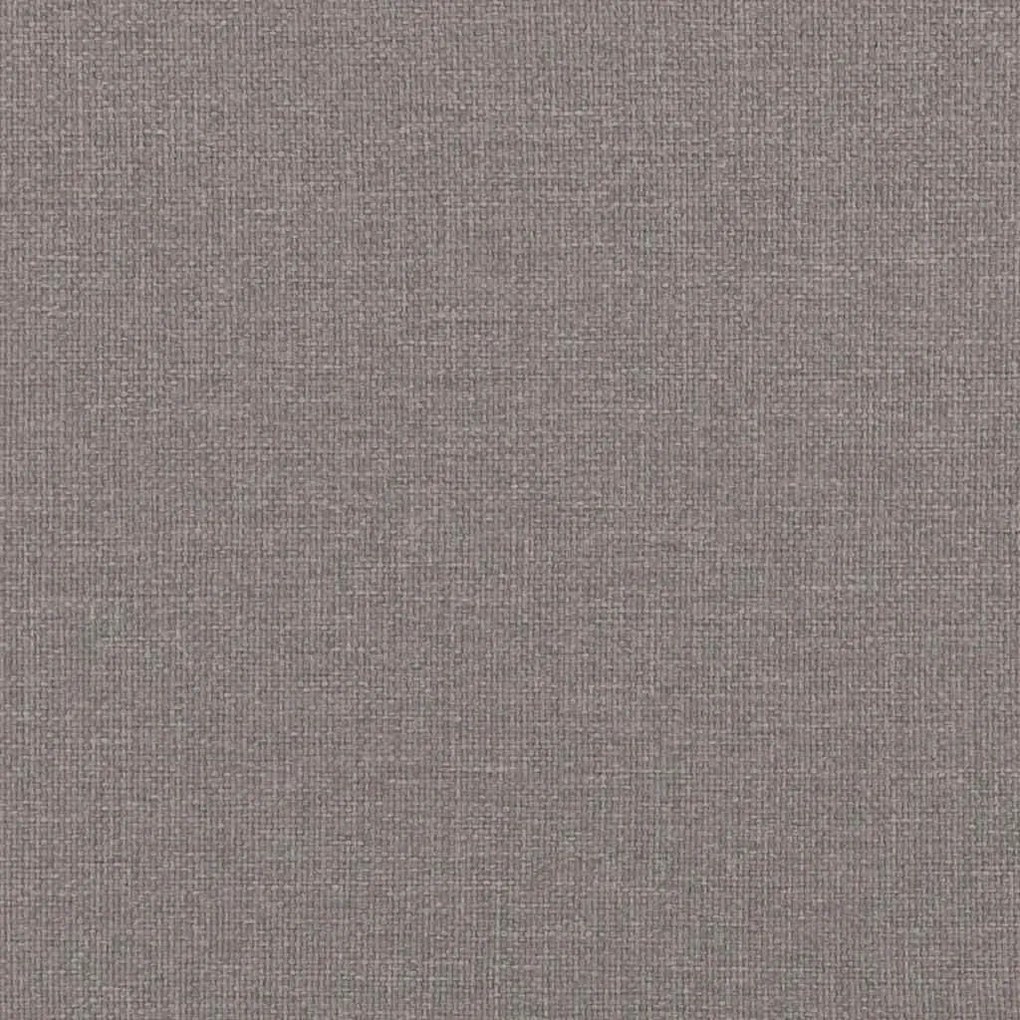 Κρεβάτι Taupe 140x190 εκ. Υφασμάτινο - Μπεζ-Γκρι