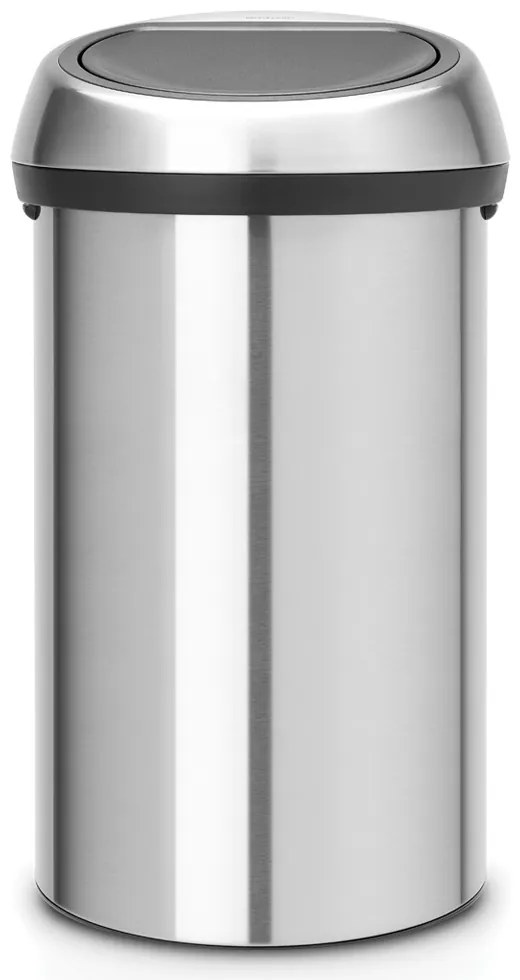 Brabantia 647245 Κάδος Απορριμμάτων Touch Bin 60L, Matt Steel