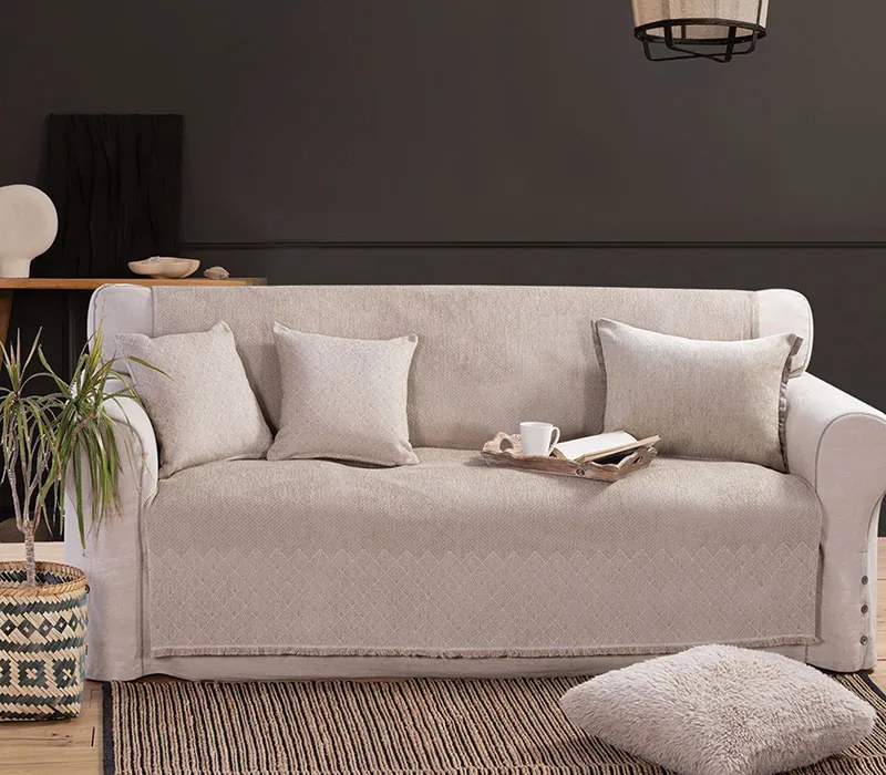 Διακοσμητικό Μαξιλάρι Remington Beige 42x42 - Nef-Nef Homeware