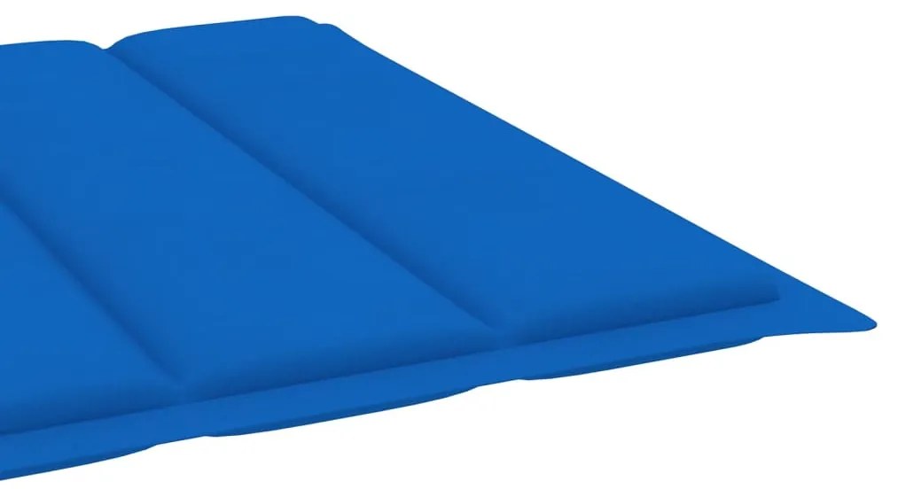 vidaXL Ξαπλώστρα Κήπου από Εμποτ. Ξύλο Πεύκου με Τραπεζάκι &amp; Μαξιλάρι