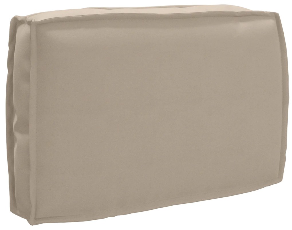 vidaXL Σετ Μαξιλαριών Πάγου 2 pcs Taupe 60 x 60 x 12 cm Ύφασμα Oxford