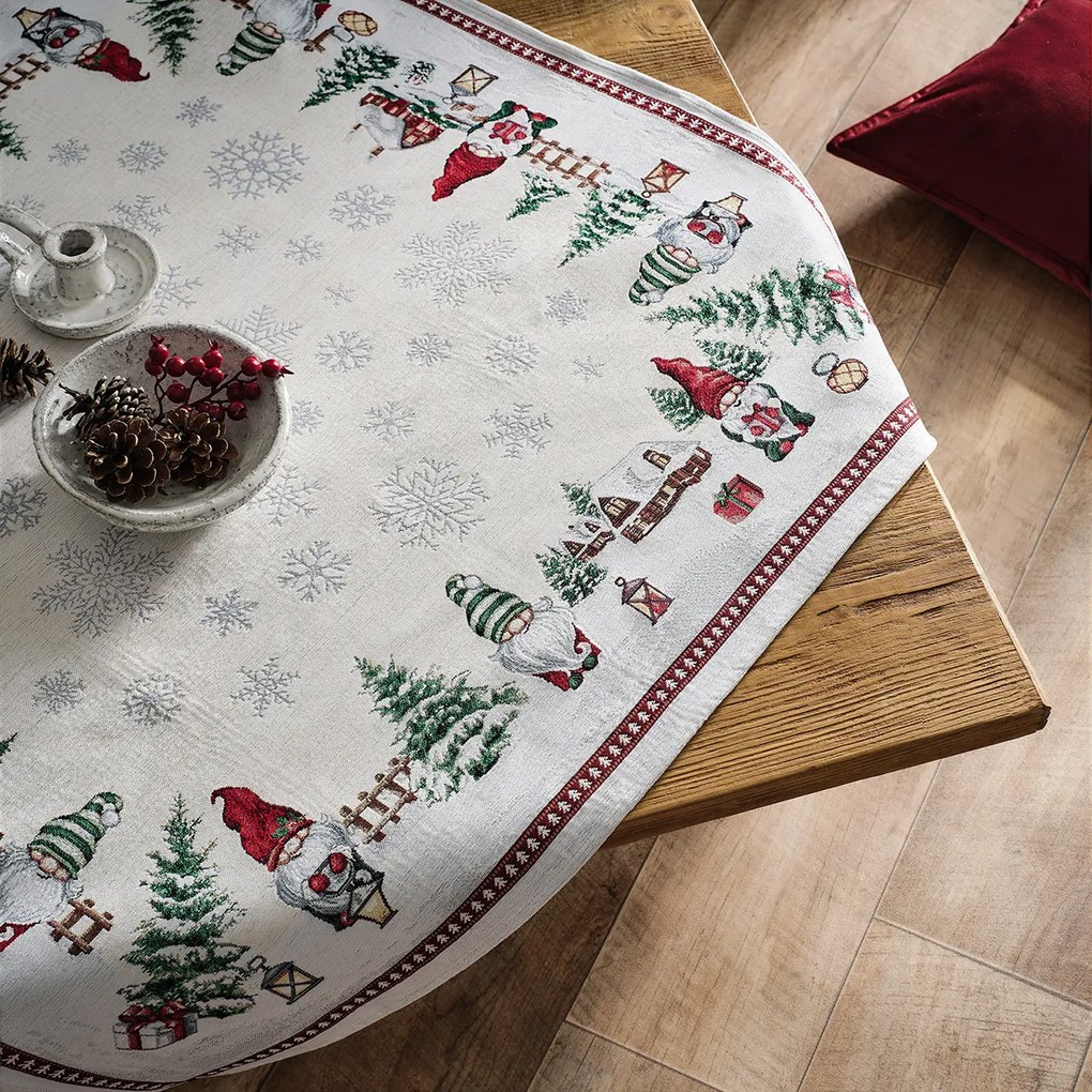 Τραπεζομάντηλο Xmas 135x220 - Gofis Home 312